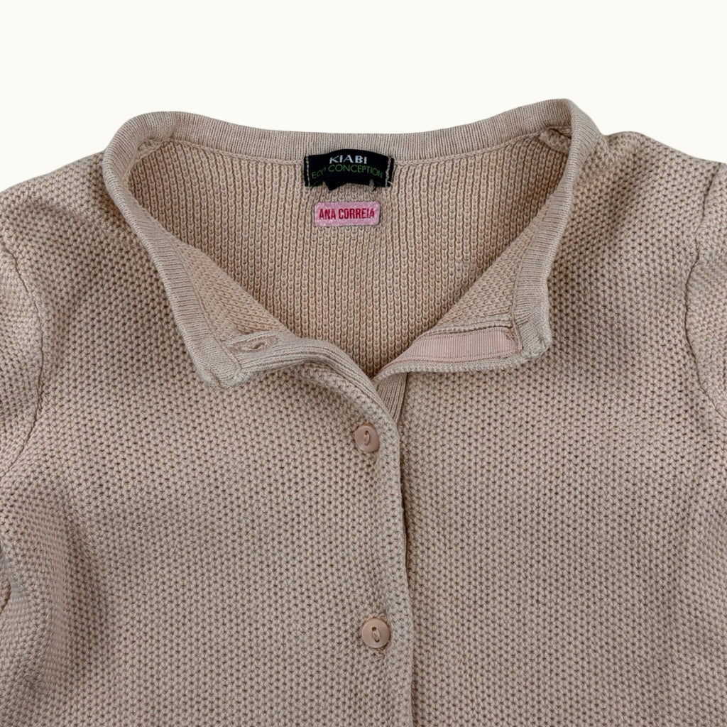 Gilet en maille rose - 12 mois