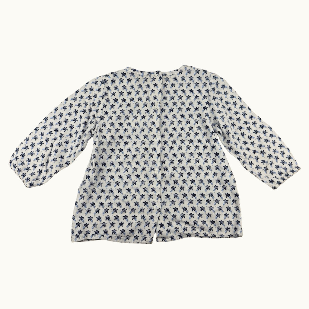 Blouse fleurie - 12 mois