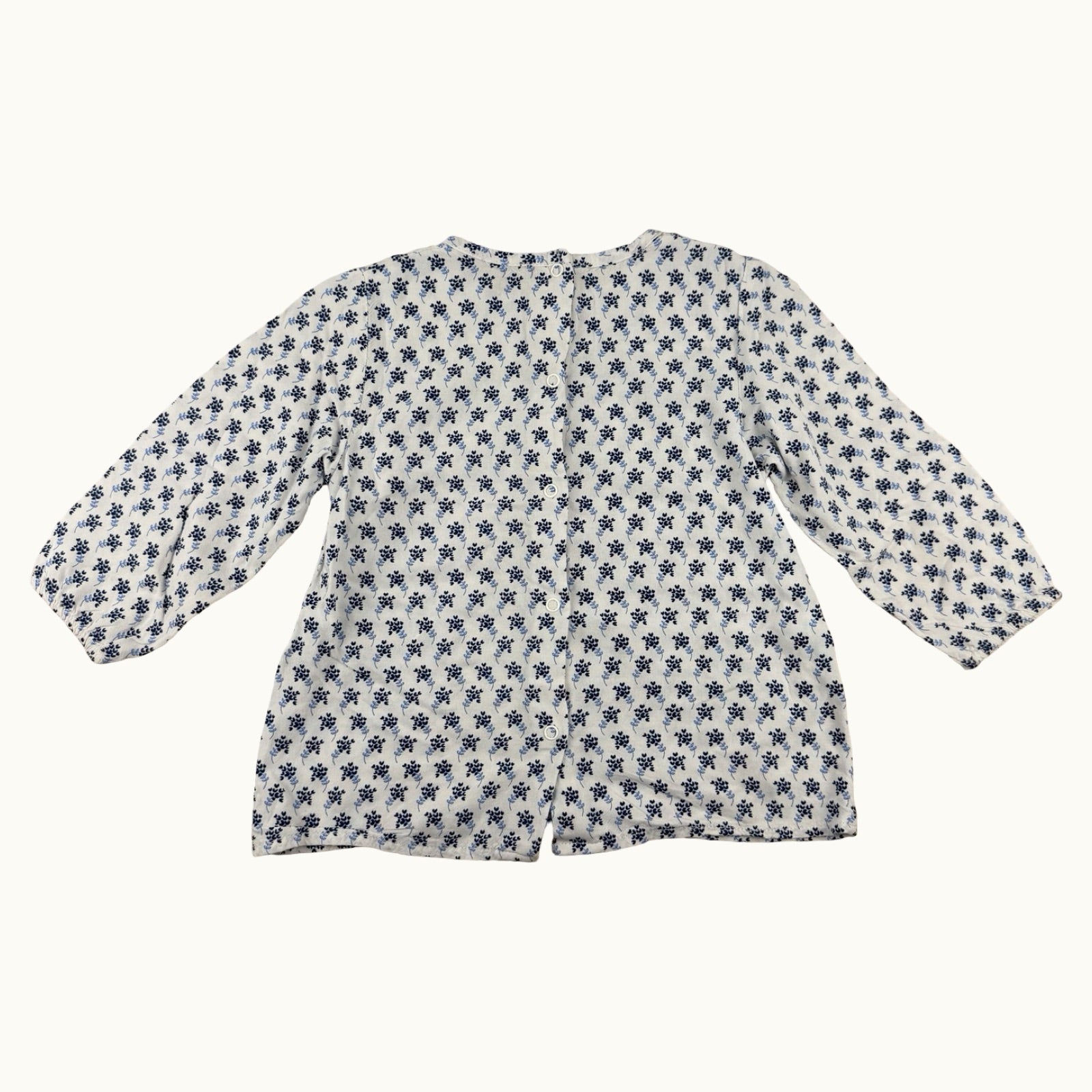 Blouse fleurie - 12 mois