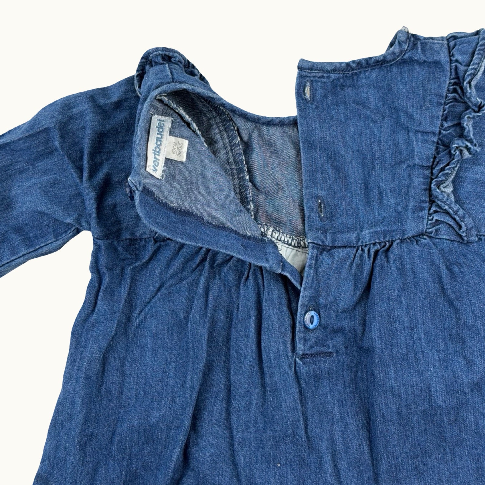 Robe en jean Vertbaudet - 3 mois