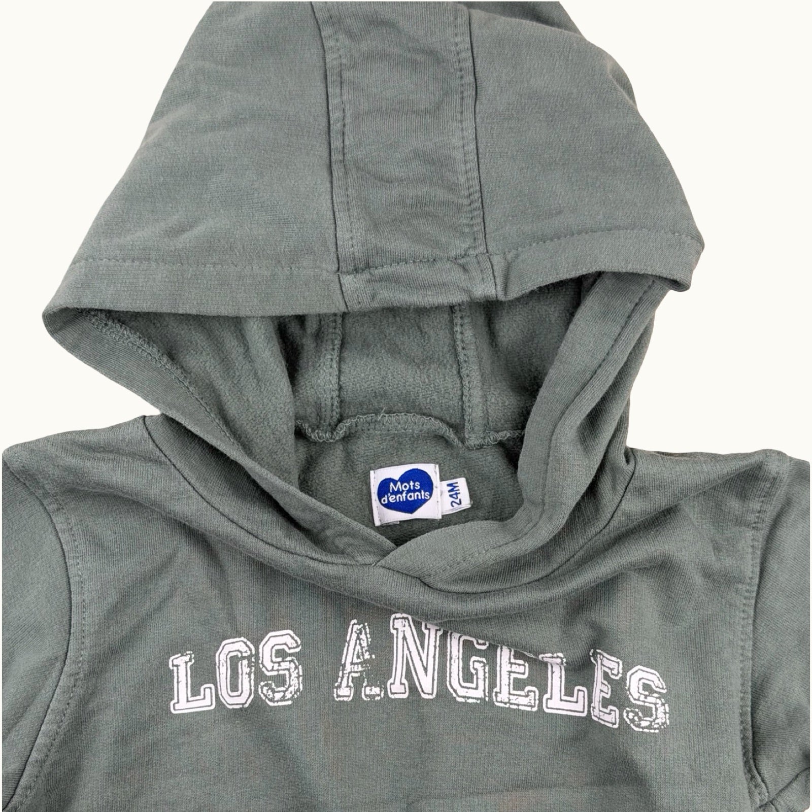 Sweat à capuche "Los Angeles" - 24 mois