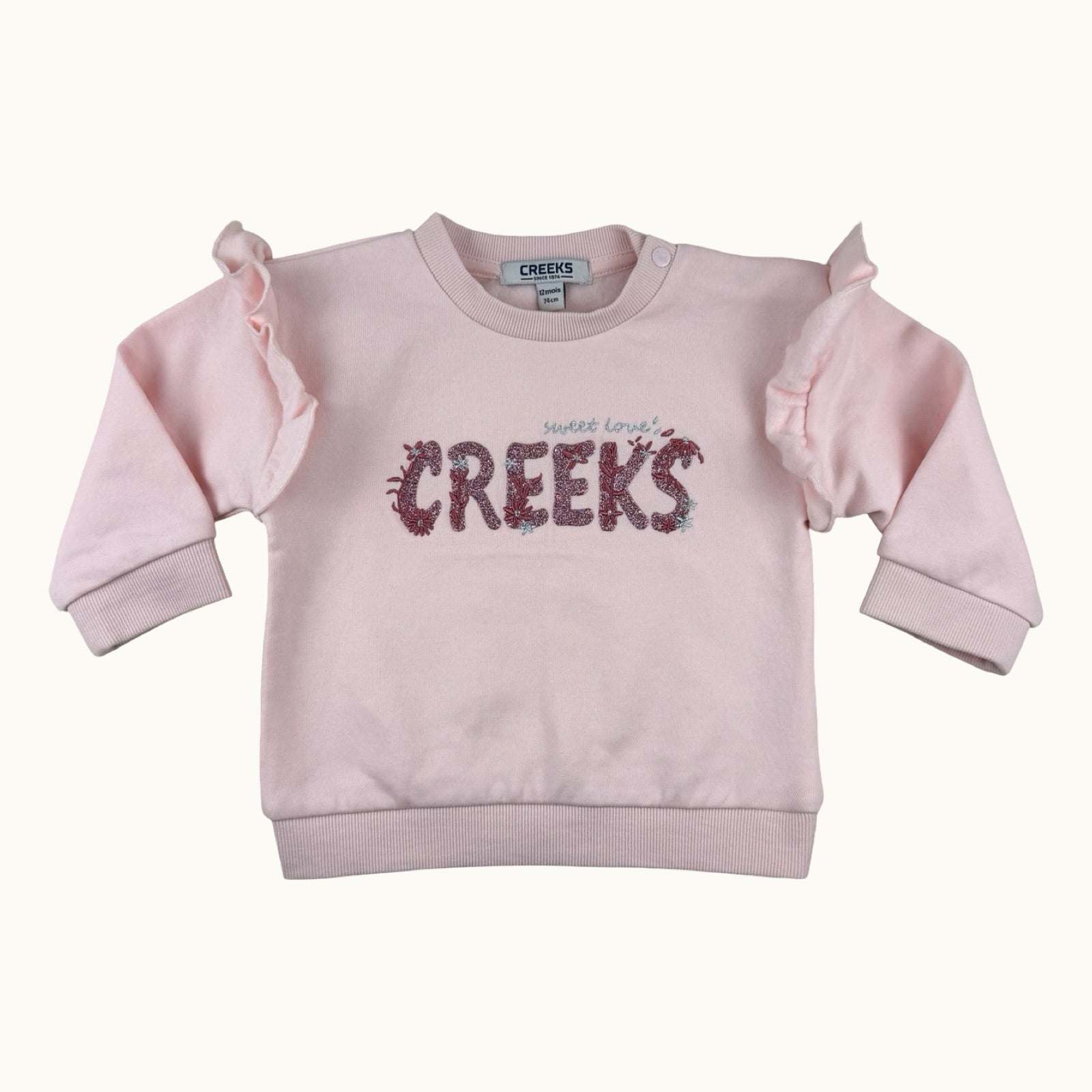 Pull avec volants - 12 mois