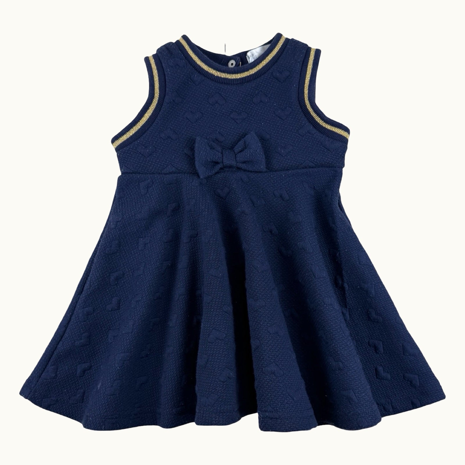 Robe avec noeud - 6 mois