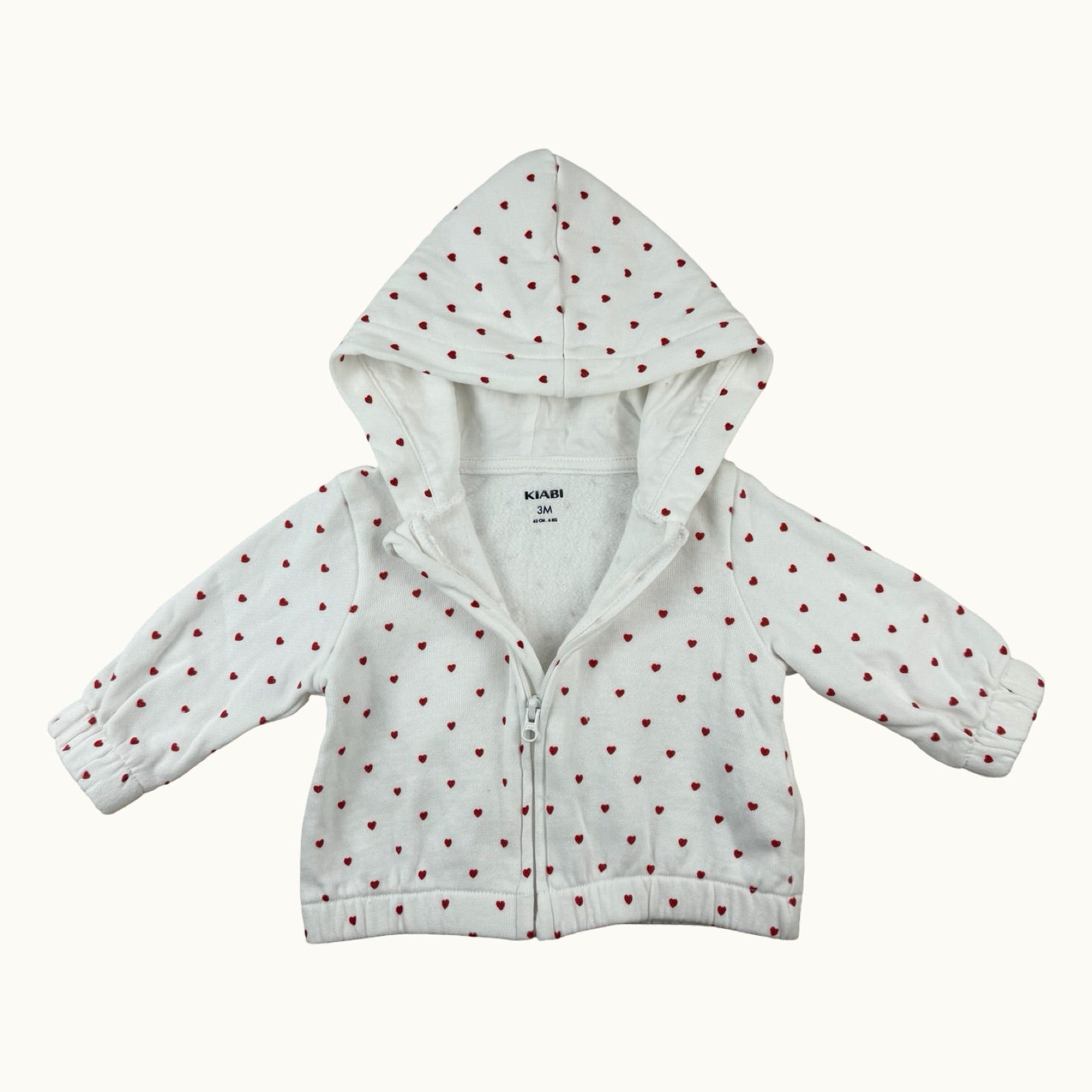 Veste cœurs - 3 mois