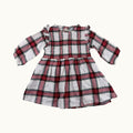 Robe à carreaux - 3 mois