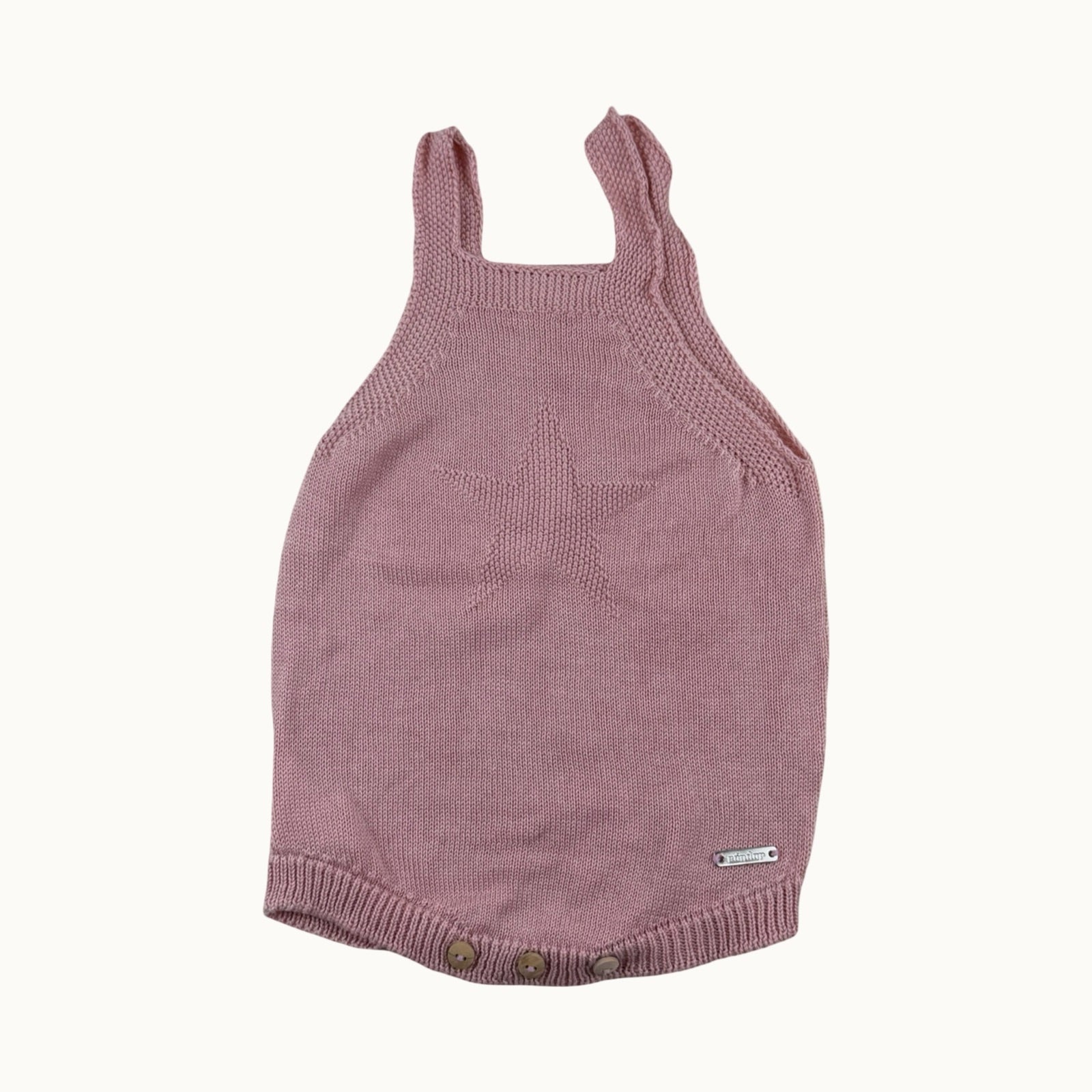 Barboteuse en maille Cóndor - 3 mois
