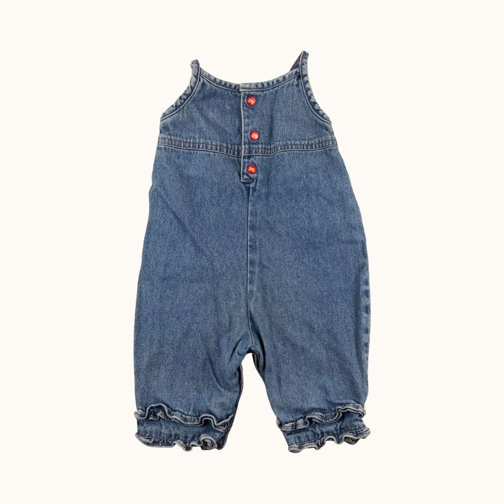 Salopette jean vintage - 6 mois