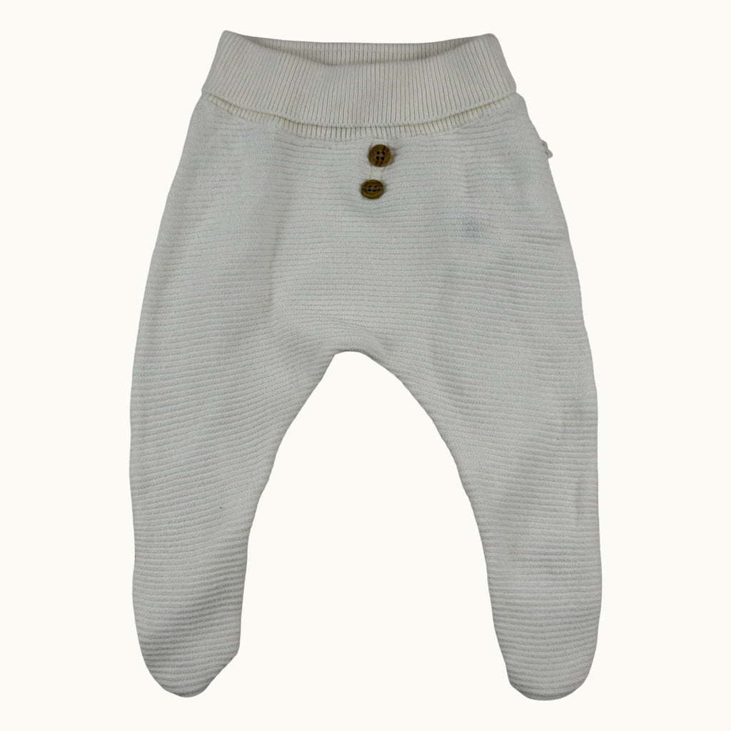 Legging en maille avec pieds - naissance