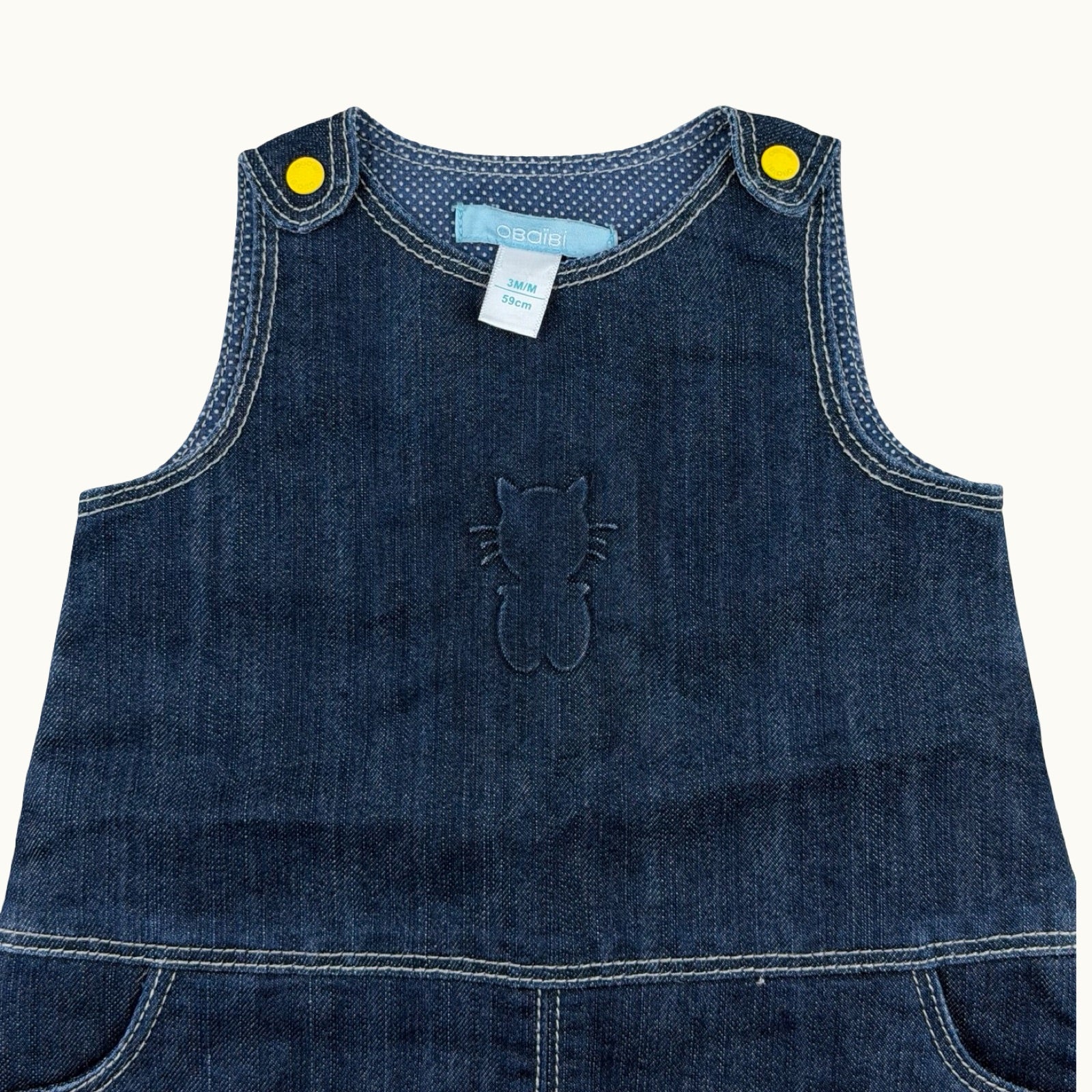 Robe en jean - 3 mois