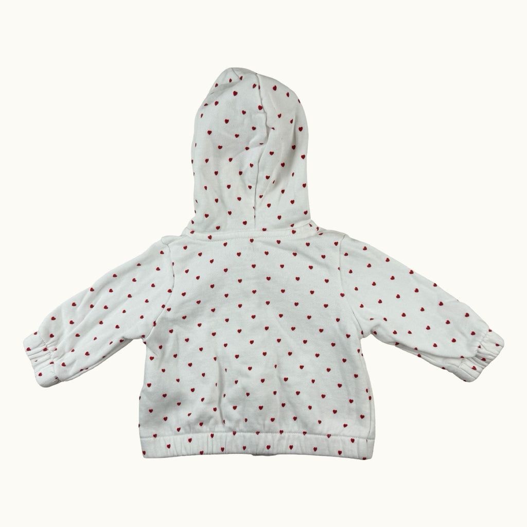 Veste cœurs - 3 mois