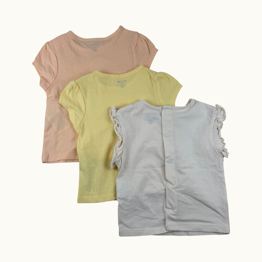 Lot 3 t-shirts motifs - 3 mois