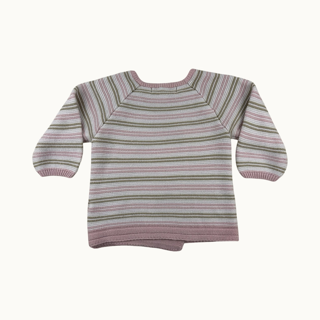 Pull en maille rayé - 3 mois