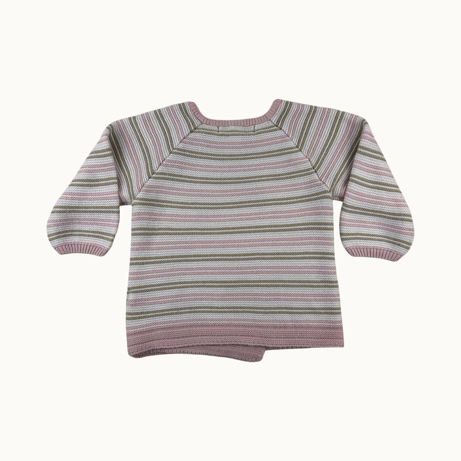 Pull en maille rayé - 3 mois