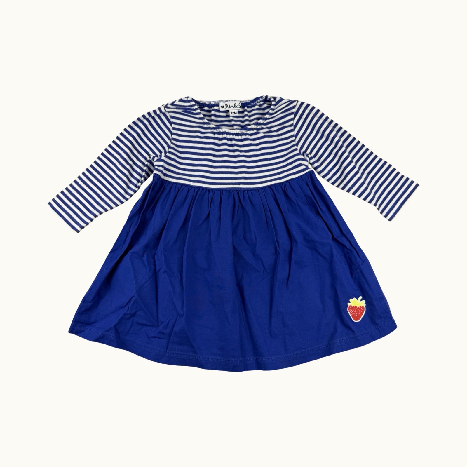 Robe bi-matière - 12 mois