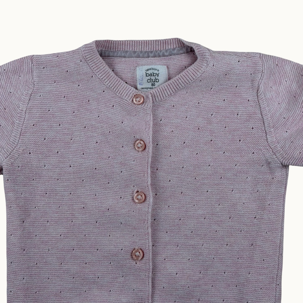 Cardigan rose - 18 mois