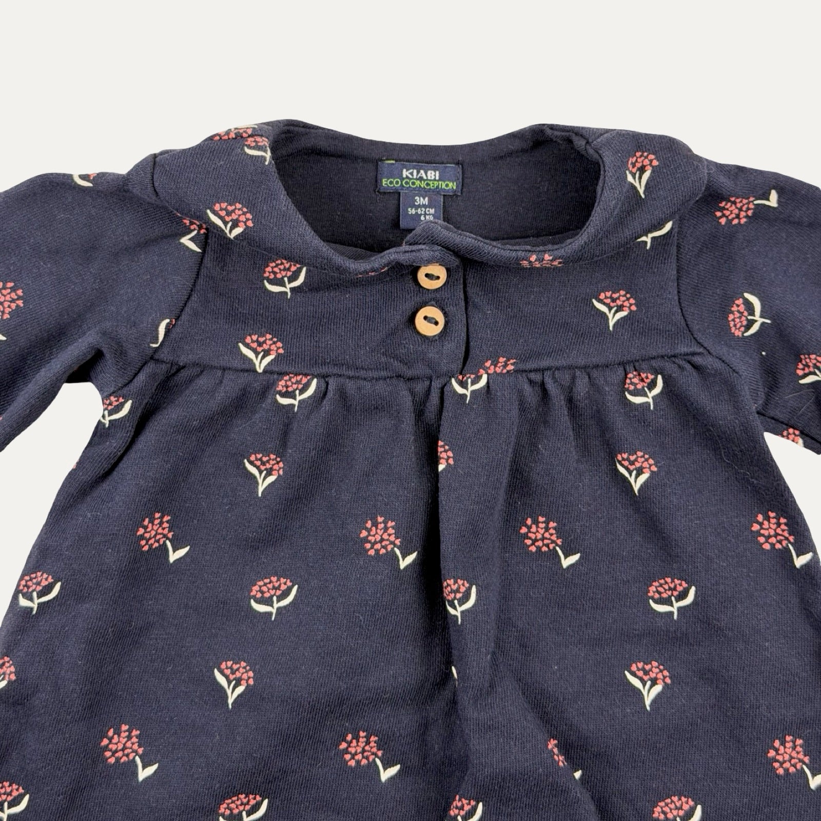Robe fleurie - 3 mois