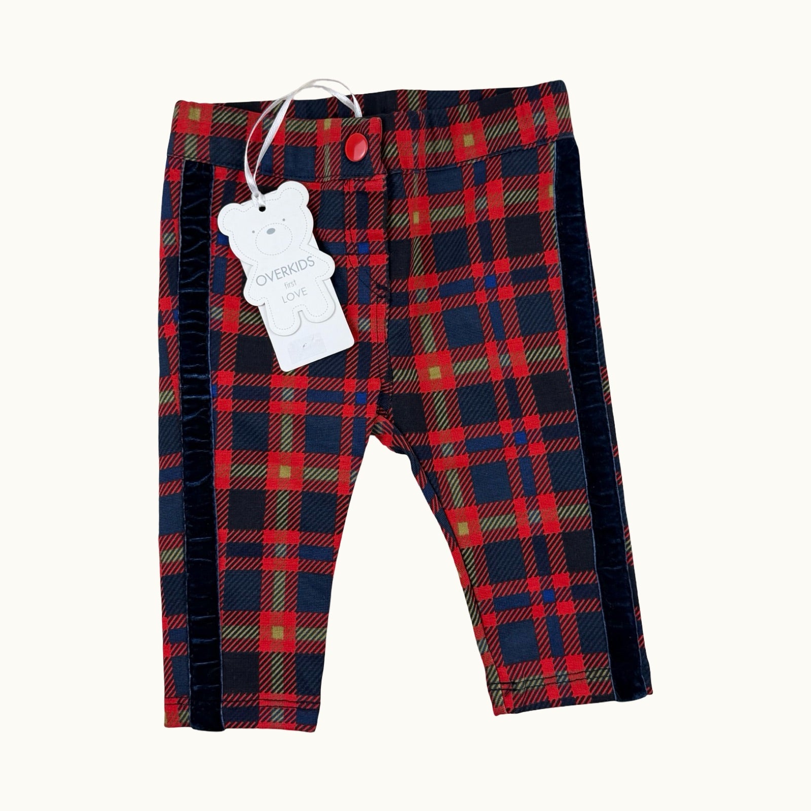 Pantalon à carreaux - 6 mois