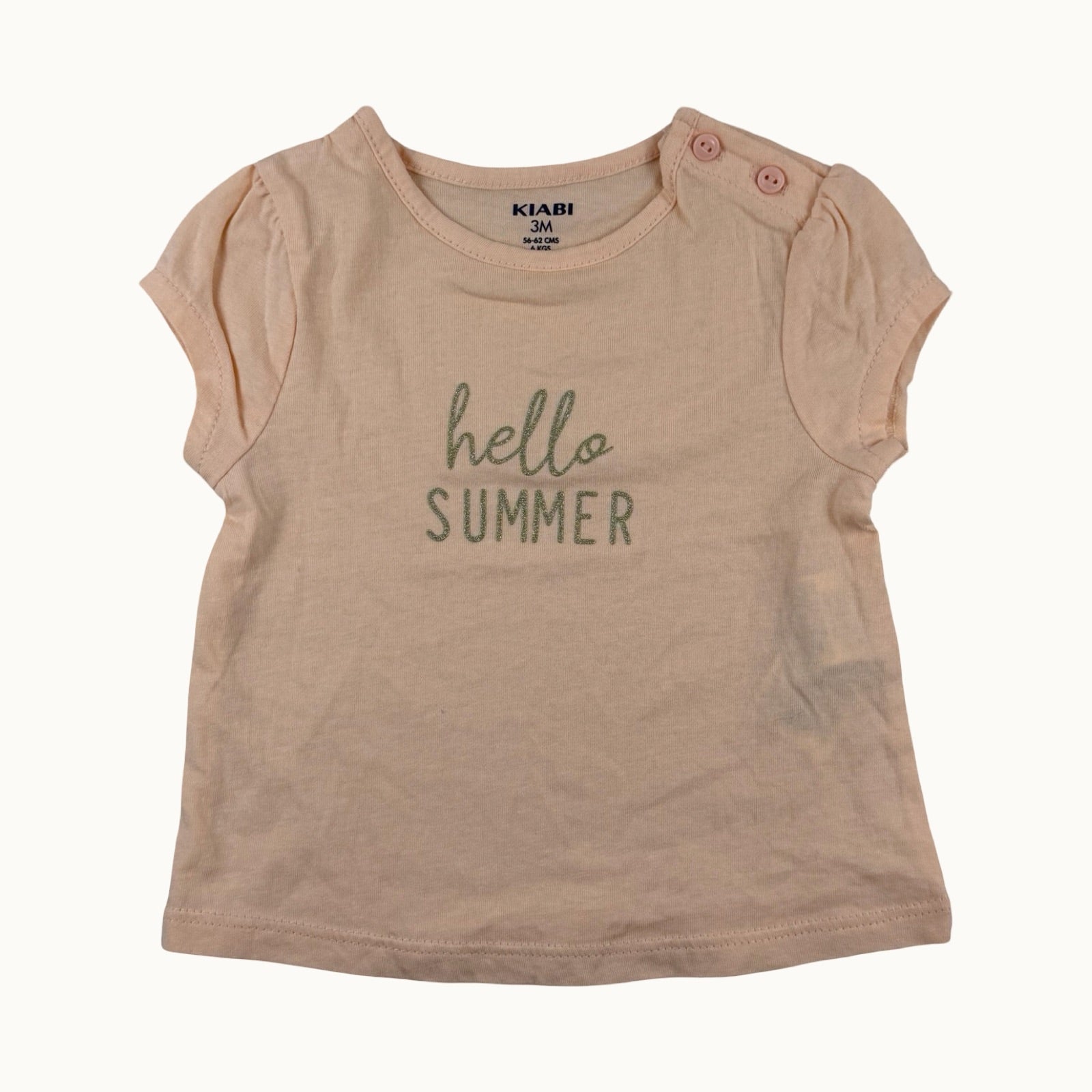 Lot 3 t-shirts motifs - 3 mois
