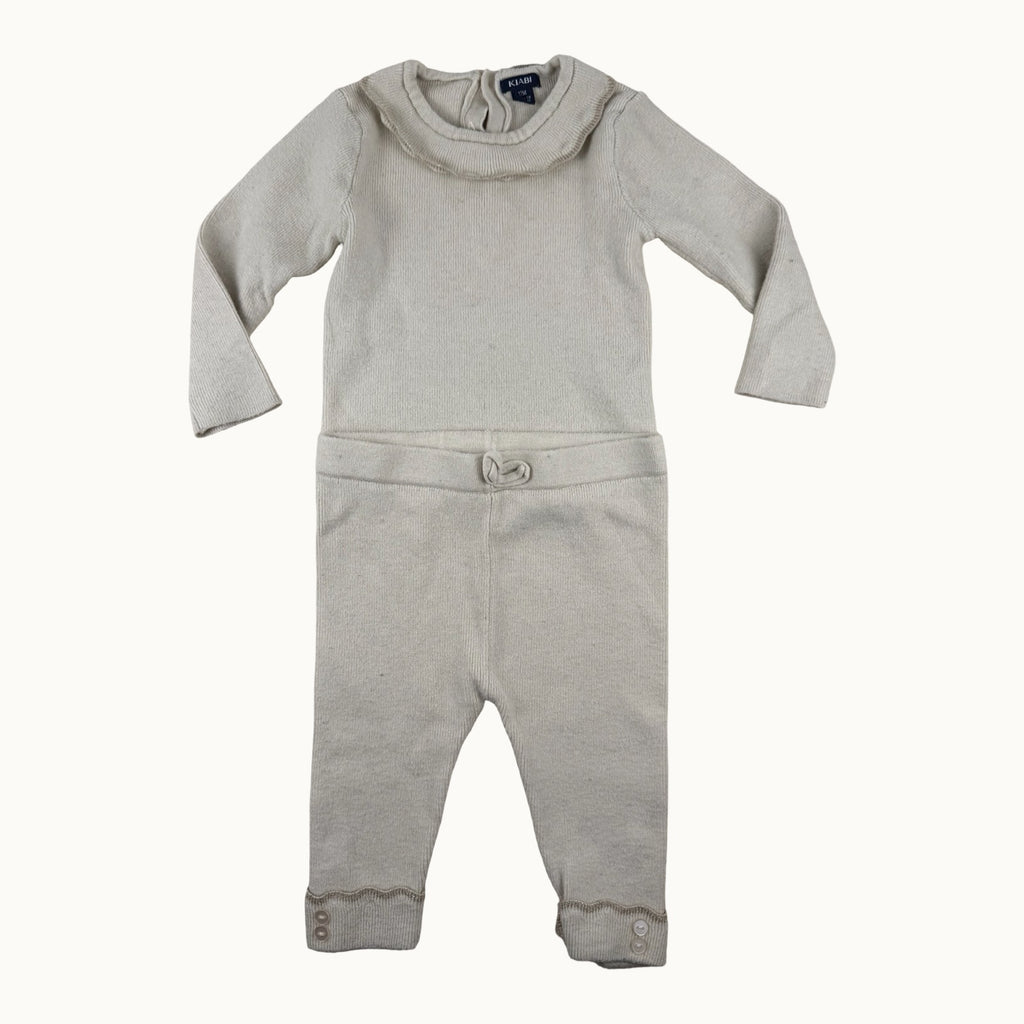 Ensemble en maille - 12 mois