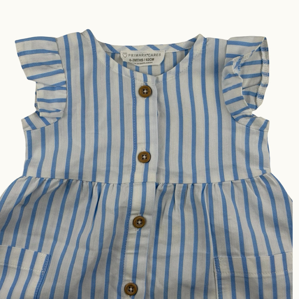 Robe d’été rayée - 3 mois