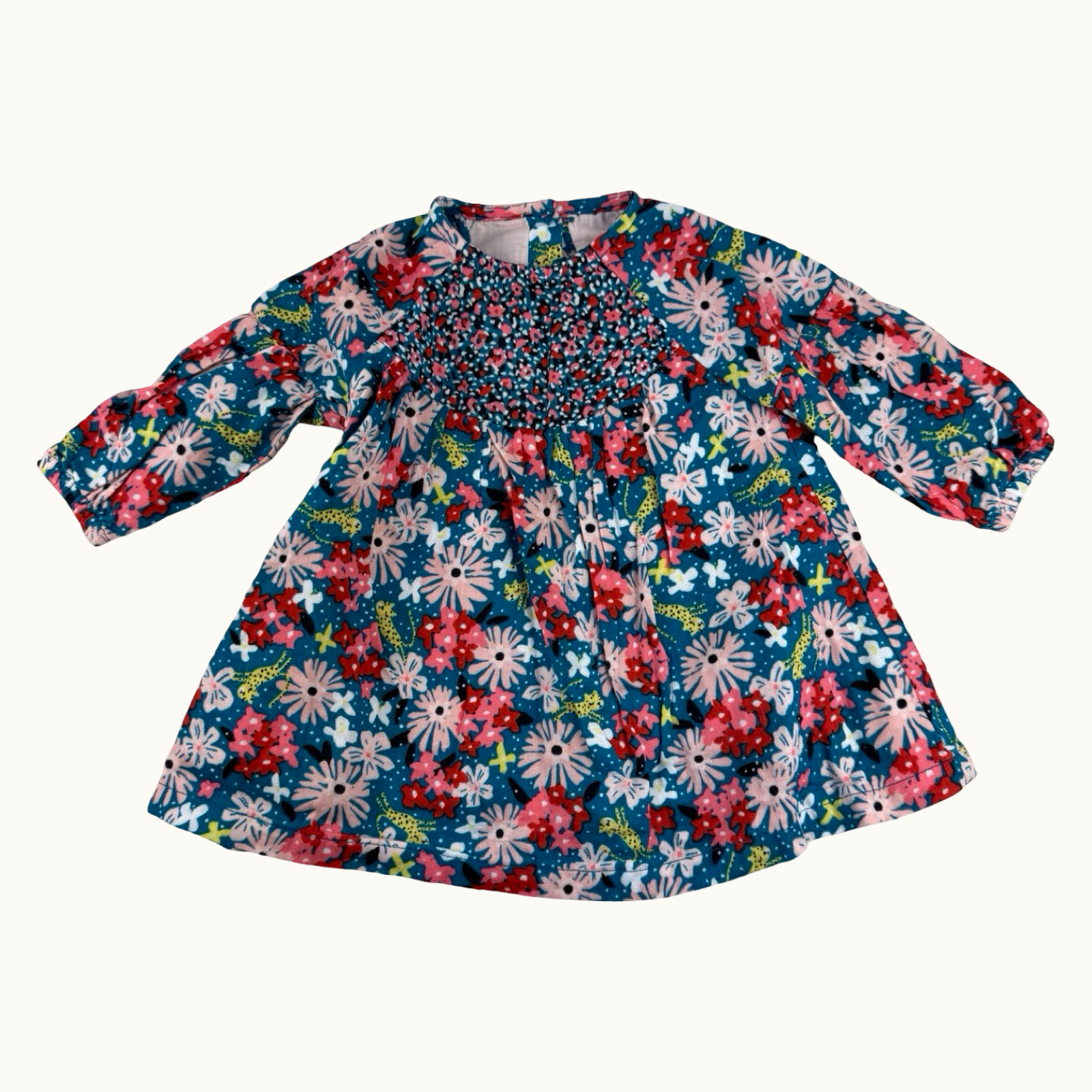 Robe fleurie DPAM - 6 mois