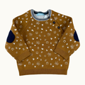 Pull tricot forêt Obaïbi - 12 mois