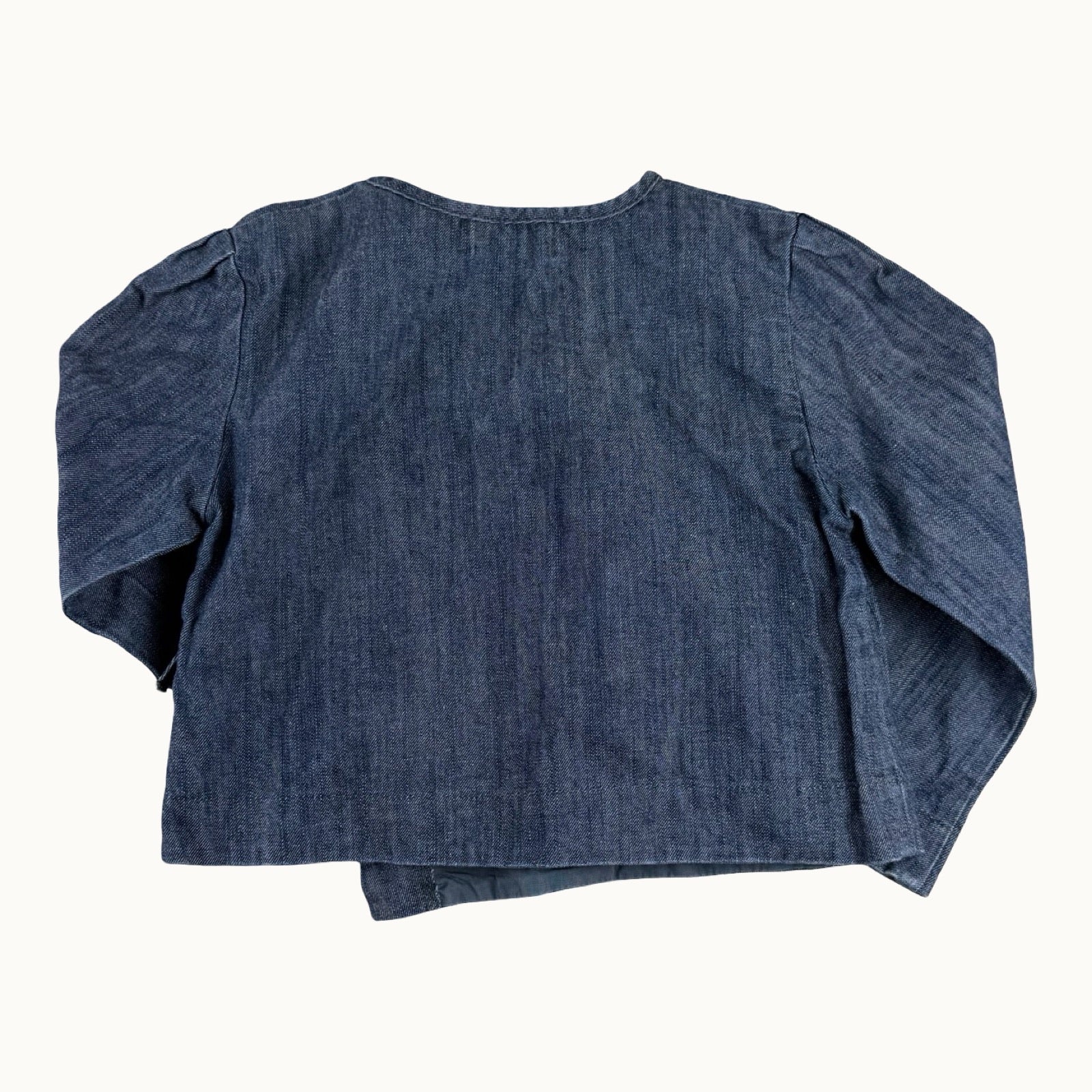 Veste denim broderie florale Kenzo - 24 mois