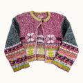 Cardigan jacquard multicolore Catimini - 24 mois