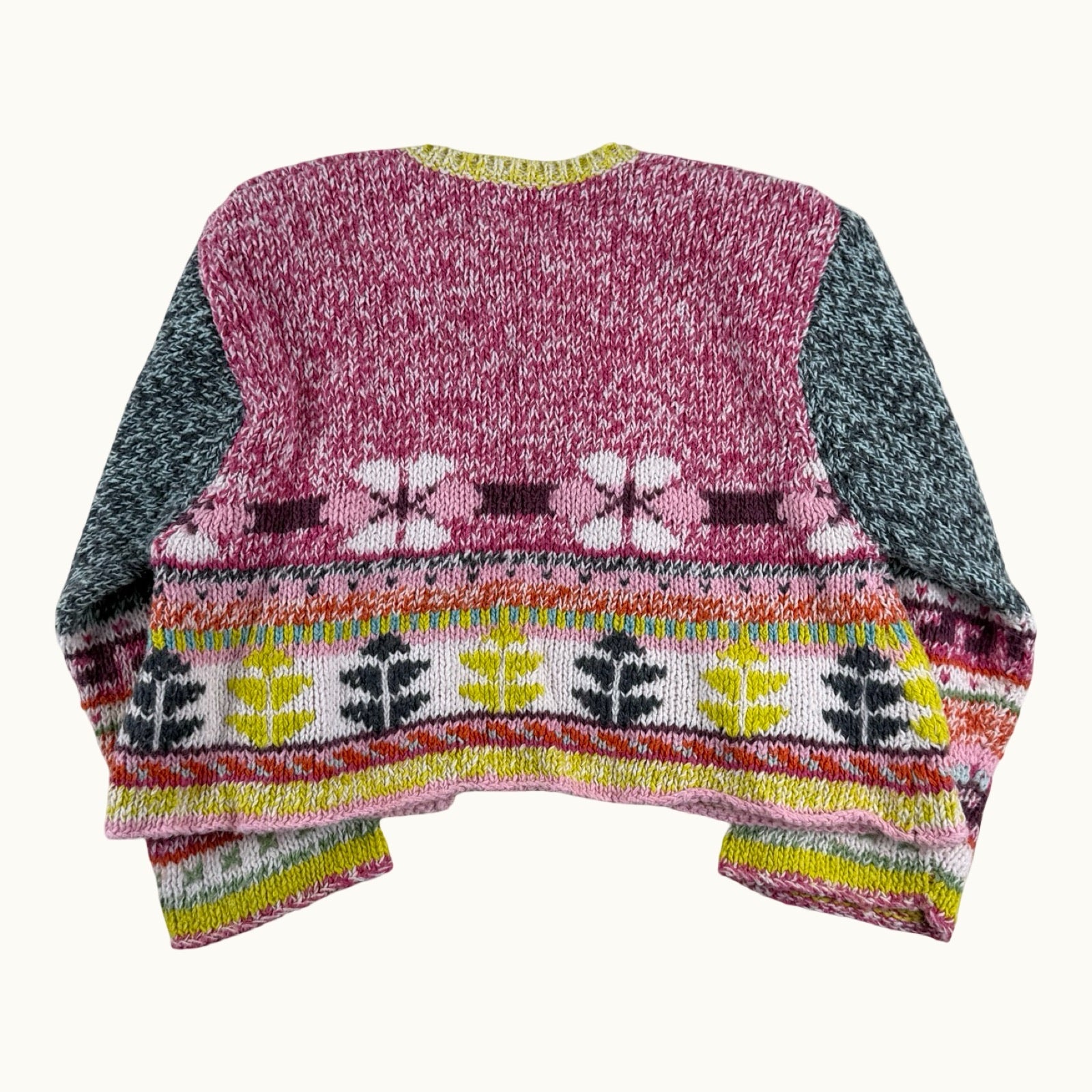 Cardigan jacquard multicolore Catimini - 24 mois
