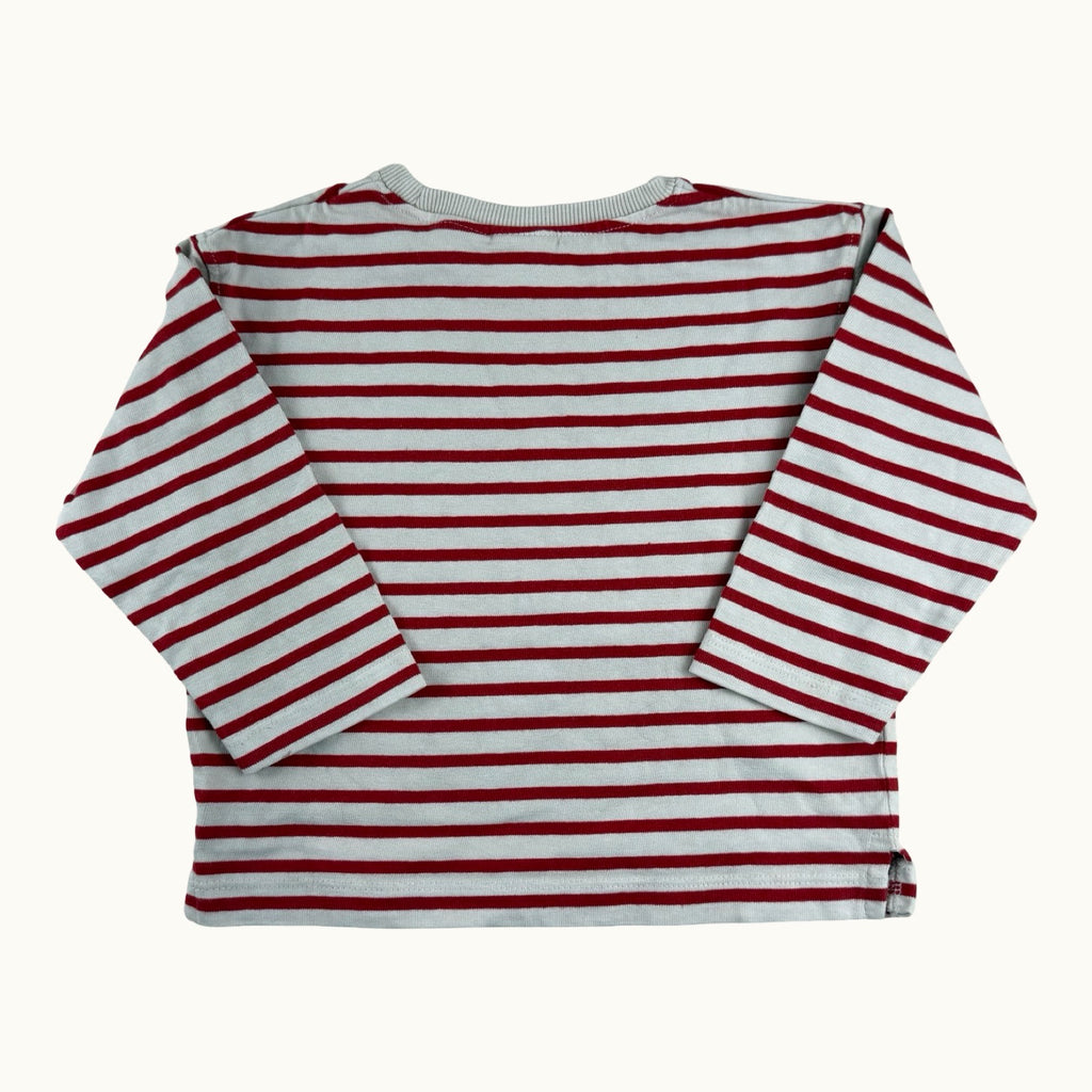 T-shirt manches longues marinière Zara - 24 mois