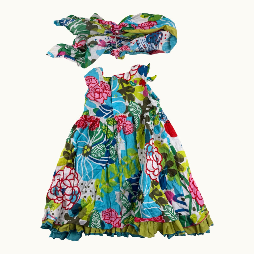 Ensemble robe et bandana Catimini - 24 mois
