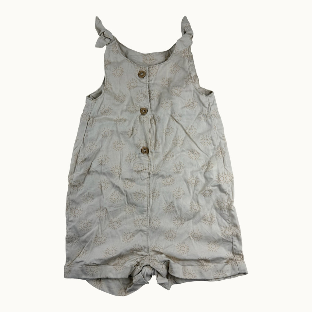Combishort imprimé soleils TAO - 24 mois