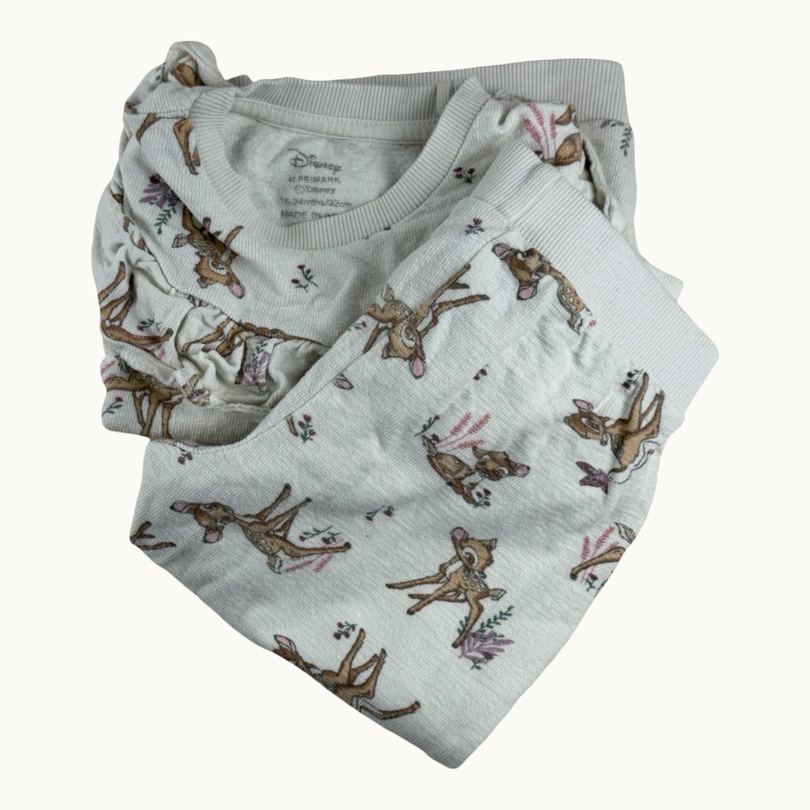 Ensemble pull avec volants et pantalon Bambi - 24 mois