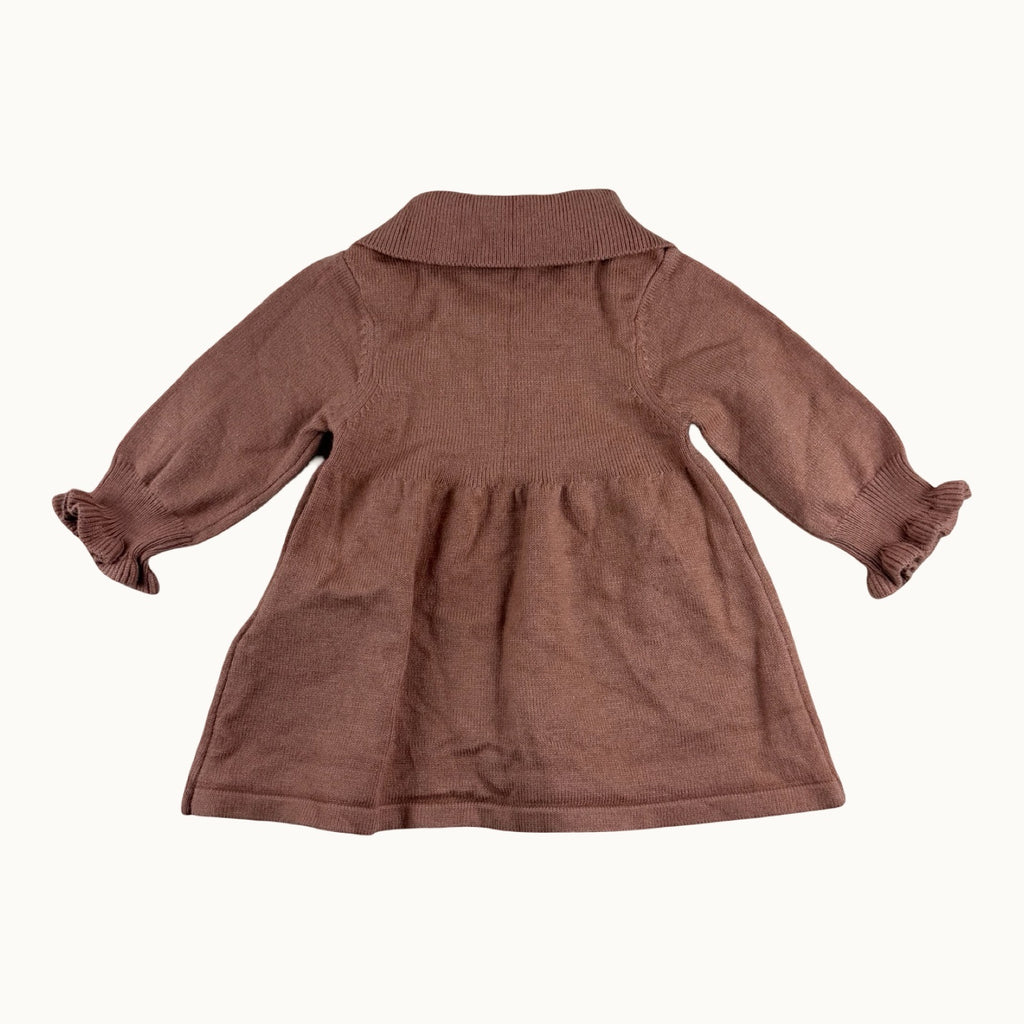 Robe en maille avec col - 1 mois