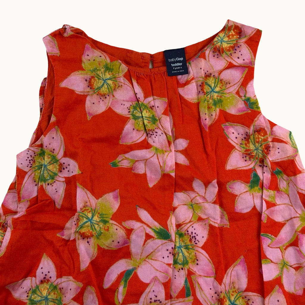 Blouse fleurie volantée Gap - 24 mois