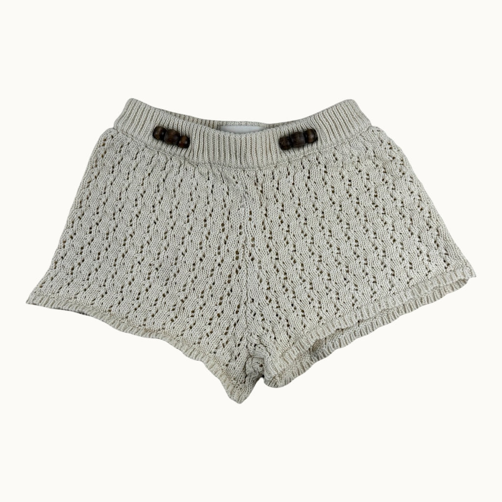 Short en crochet avec perles en bois Zara - 24 mois