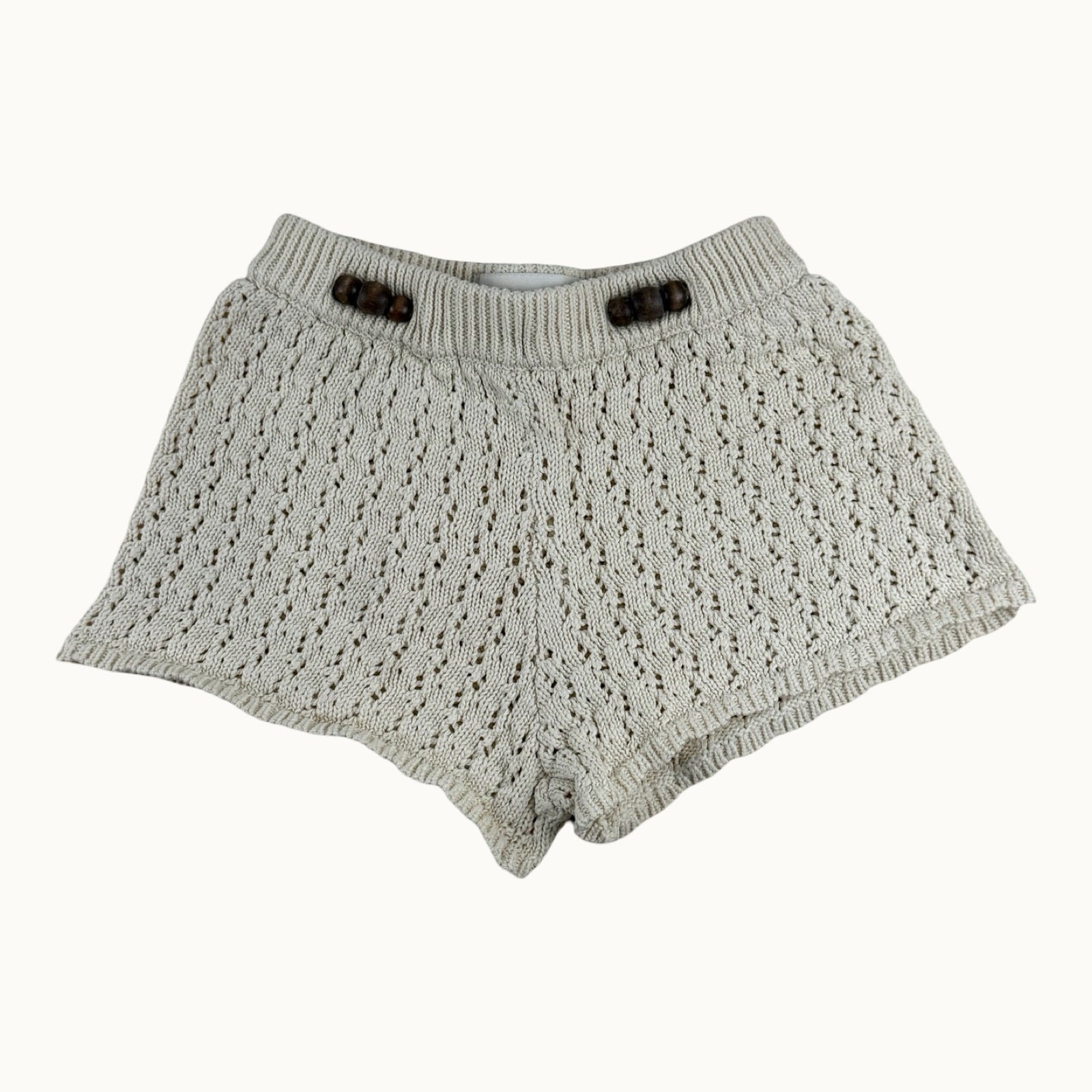 Short en crochet avec perles en bois Zara - 24 mois
