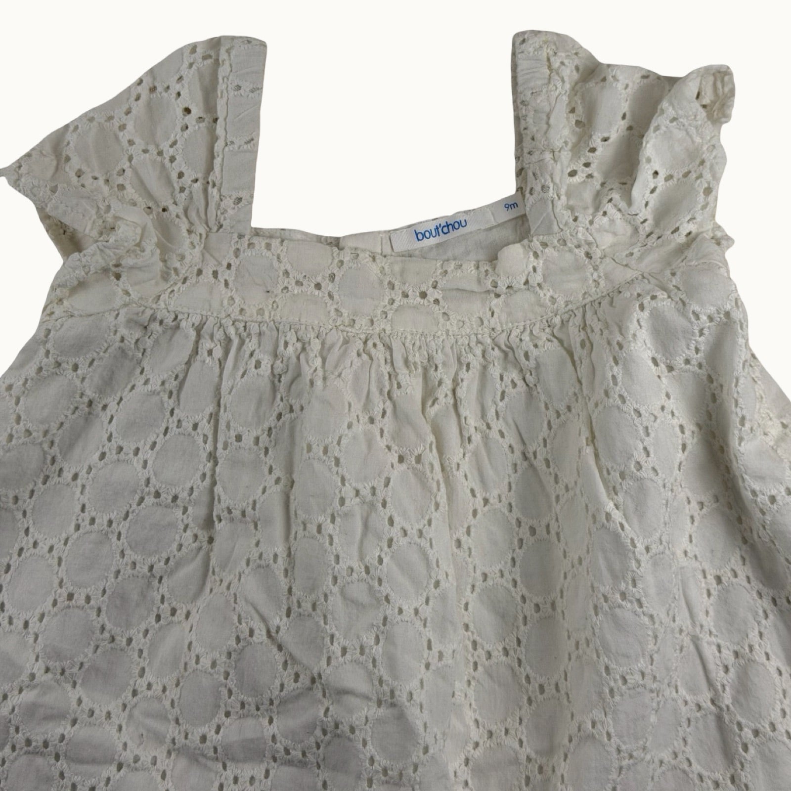 Robe broderie anglaise Bout'chou - 9 mois