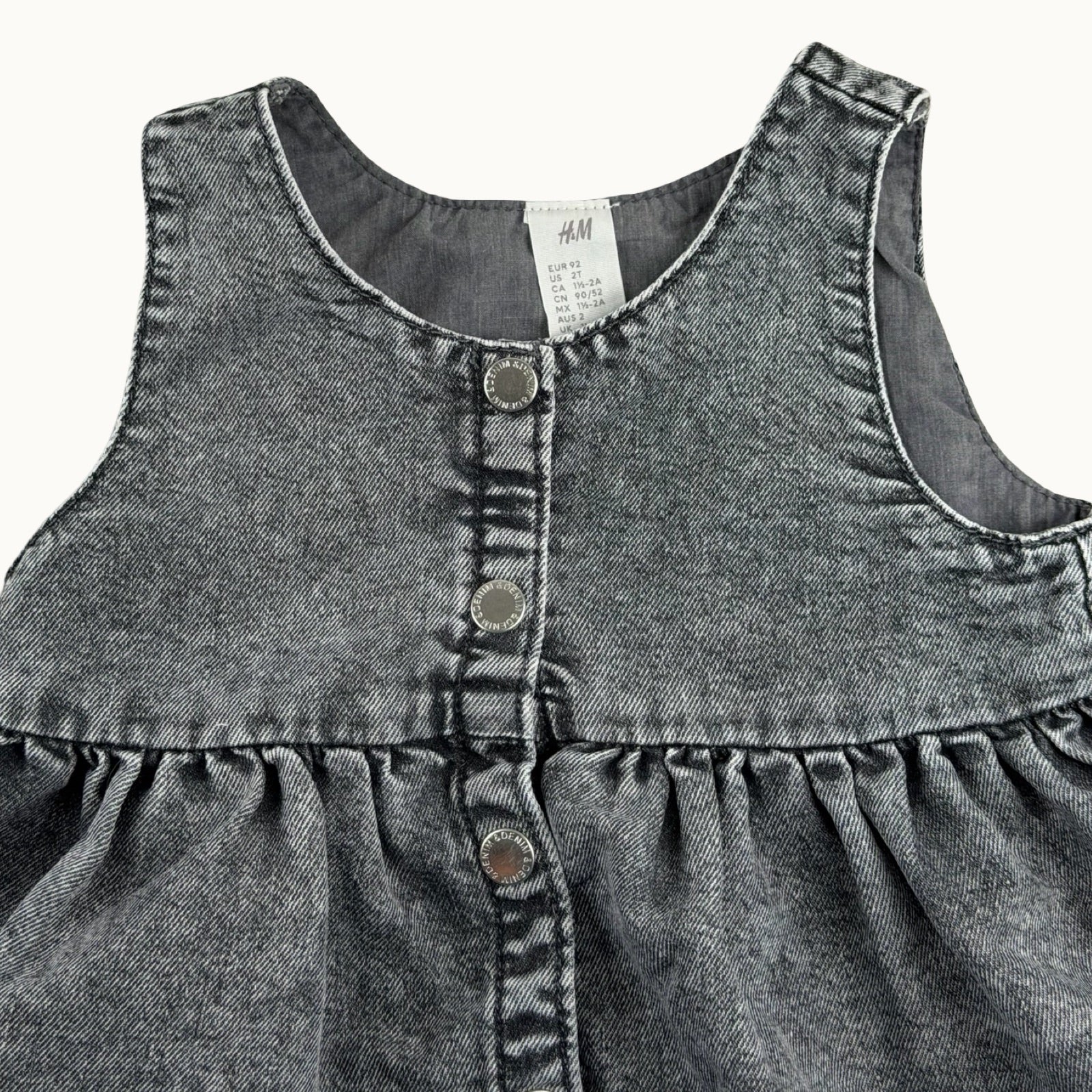 Robe en jean H&M - 24 mois