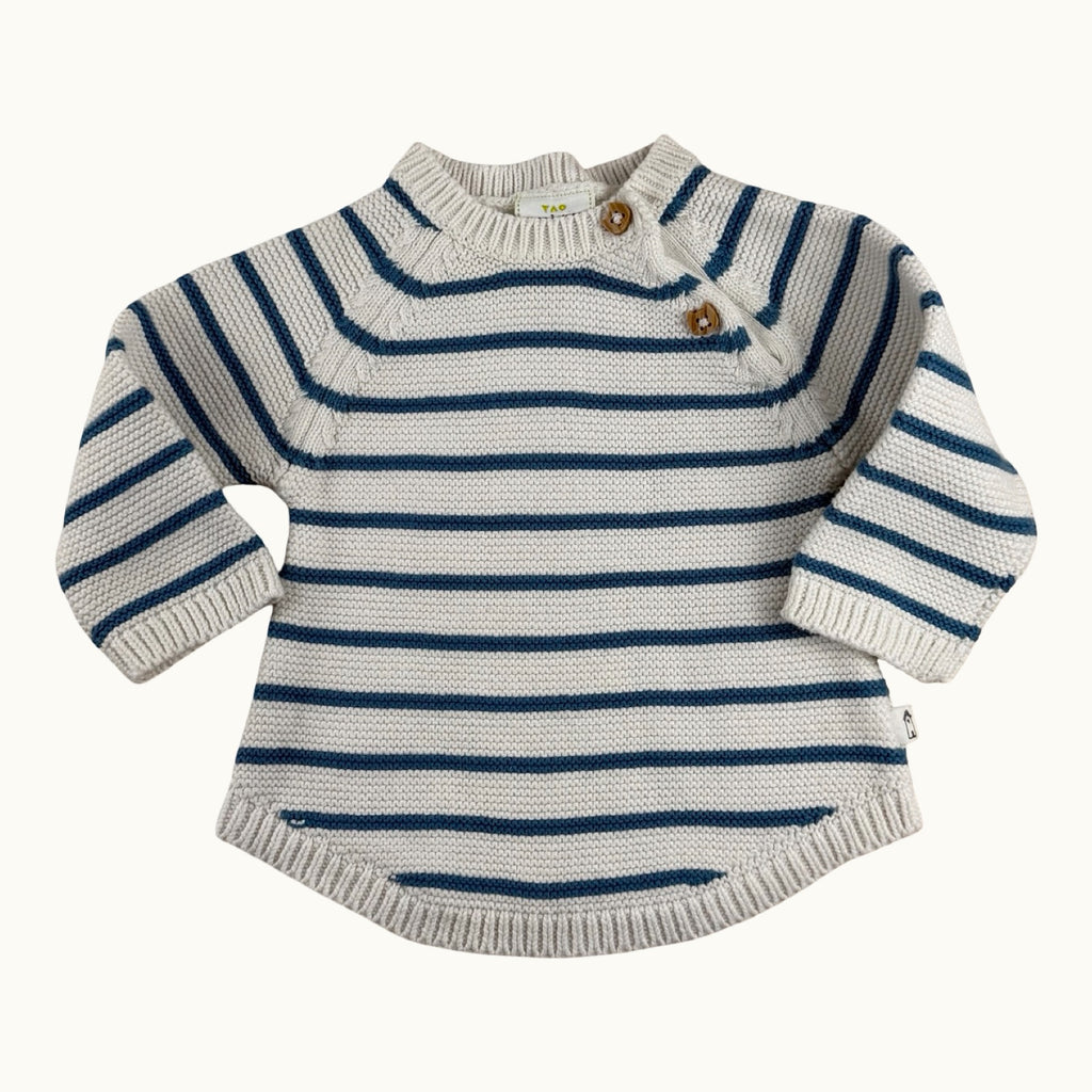 Pull marinière TAO - 1 mois