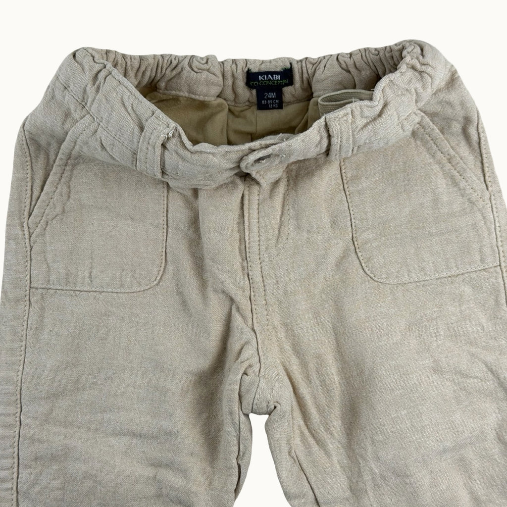 Pantalon en toile - 24 mois