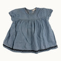 Blouse en jean avec broderie Bout'chou - 24 mois