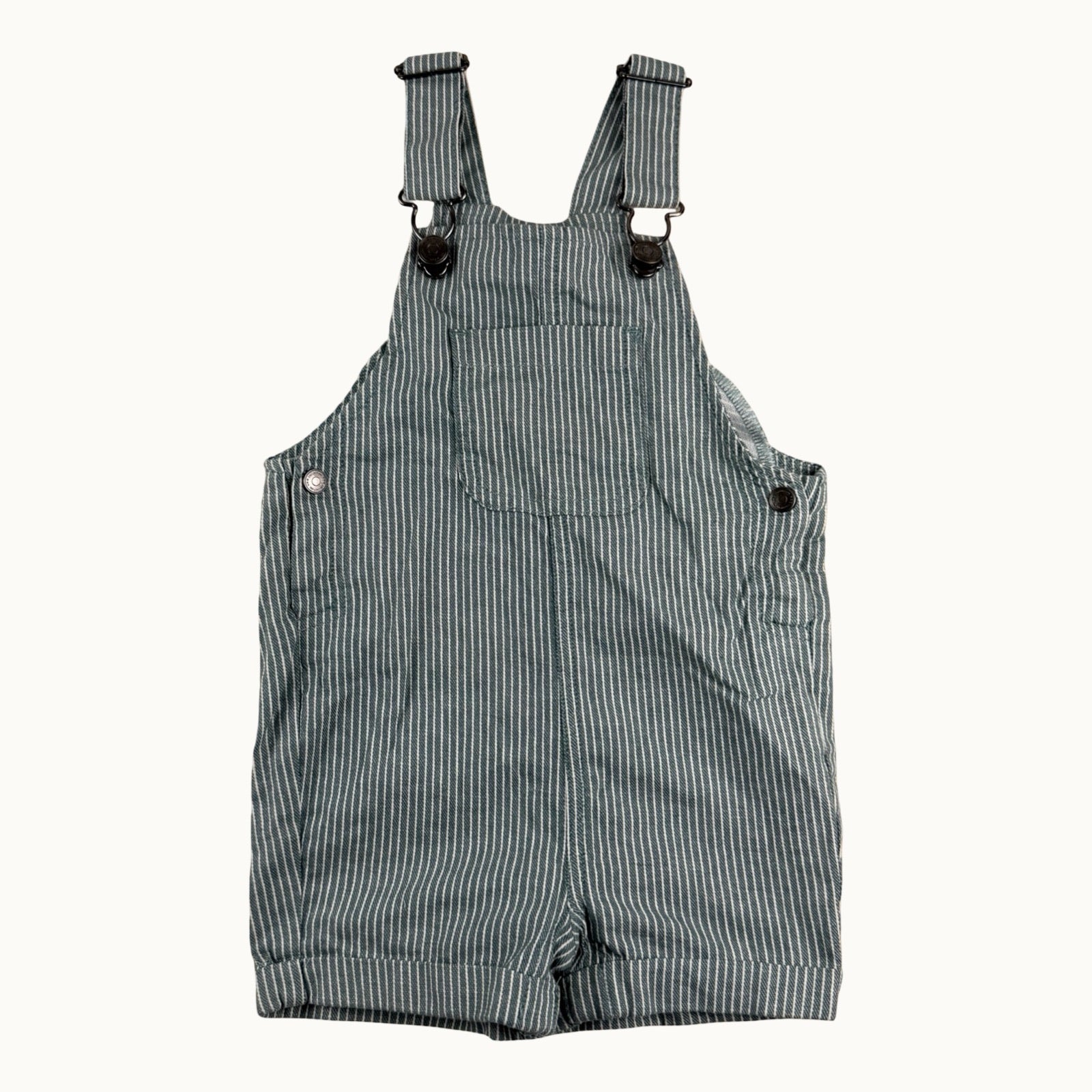 Salopette combishort rayée TAO - 18 mois