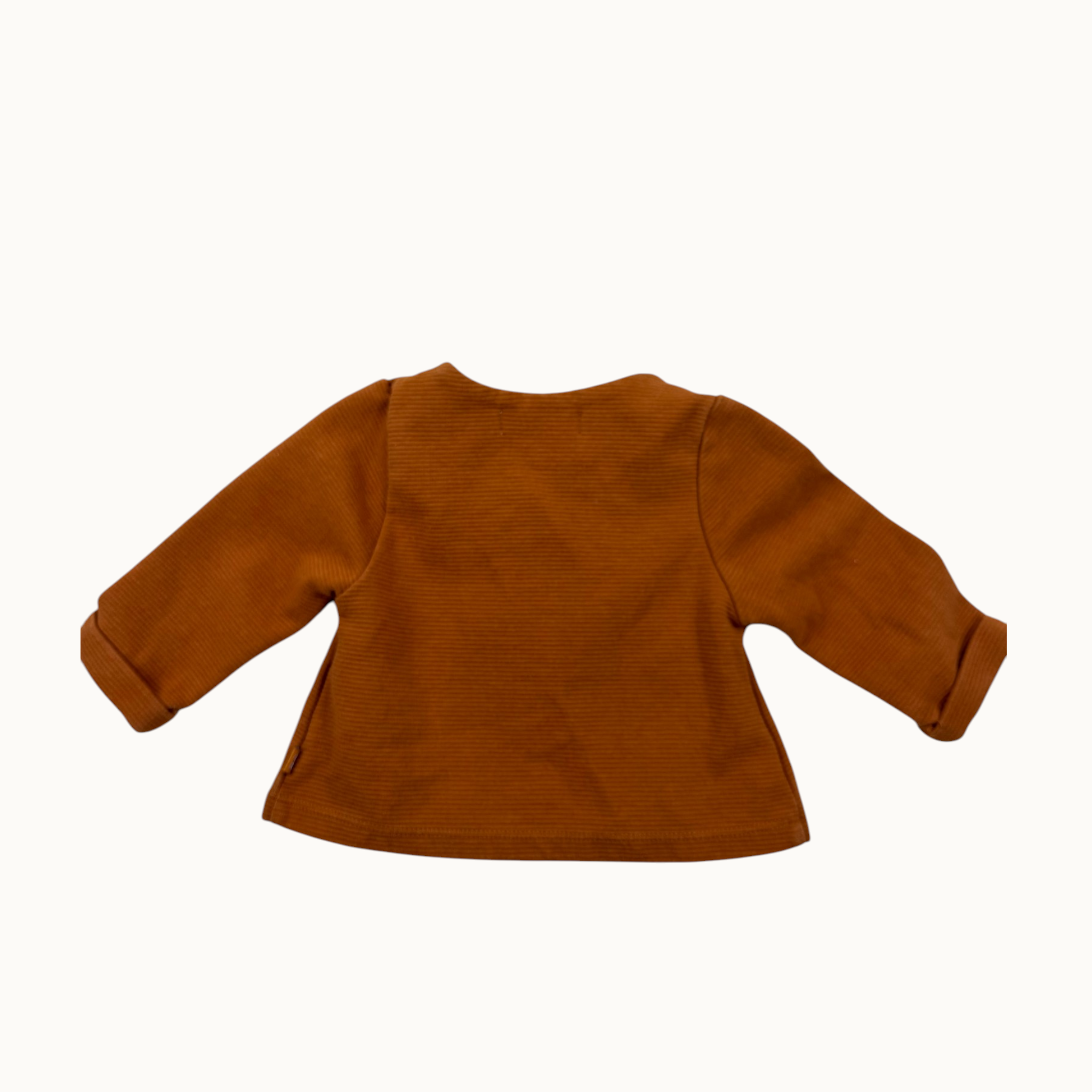 Gilet marron - 3 mois