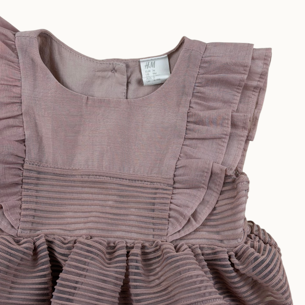 Robe à volants H&M - 9 mois