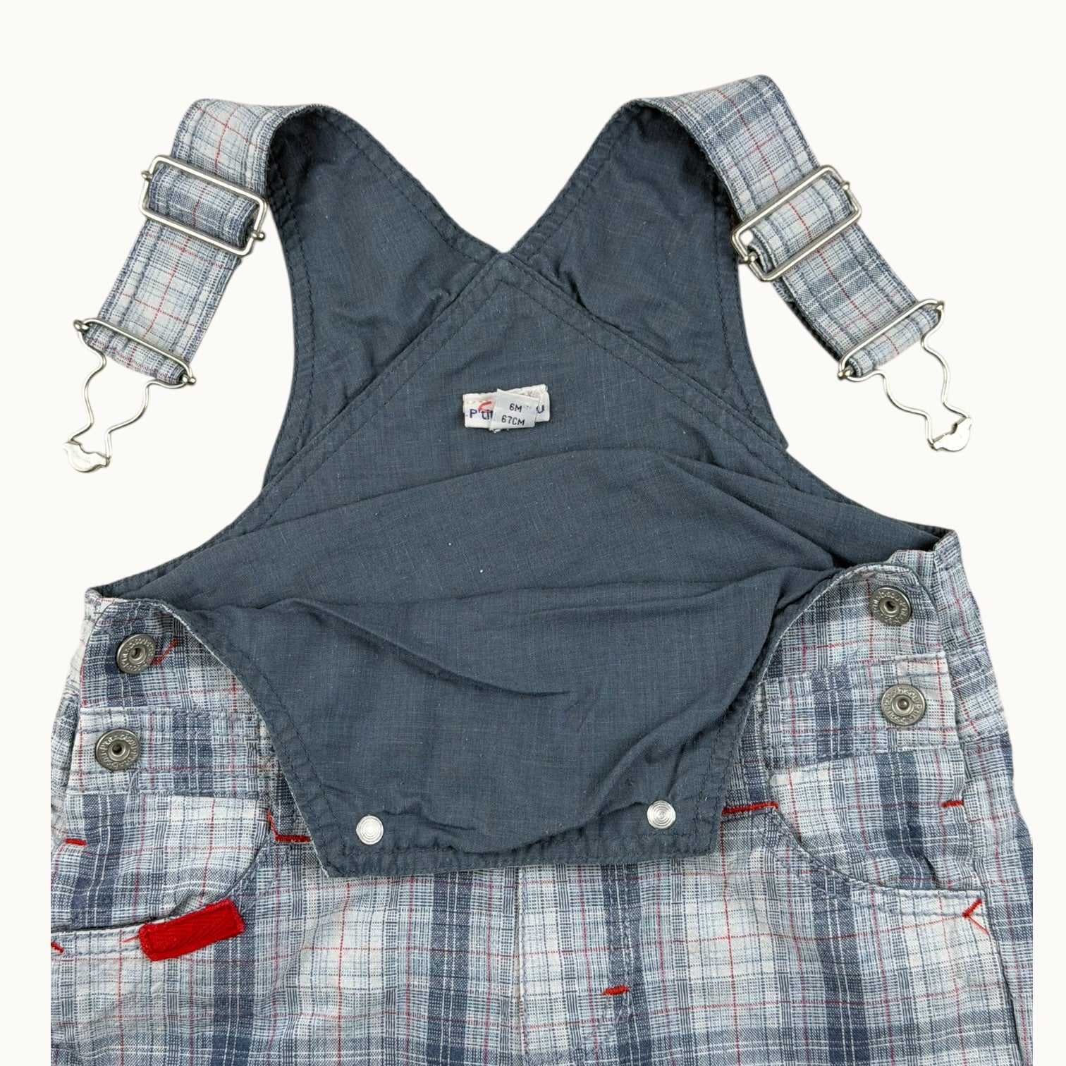 Salopette short - 6 mois