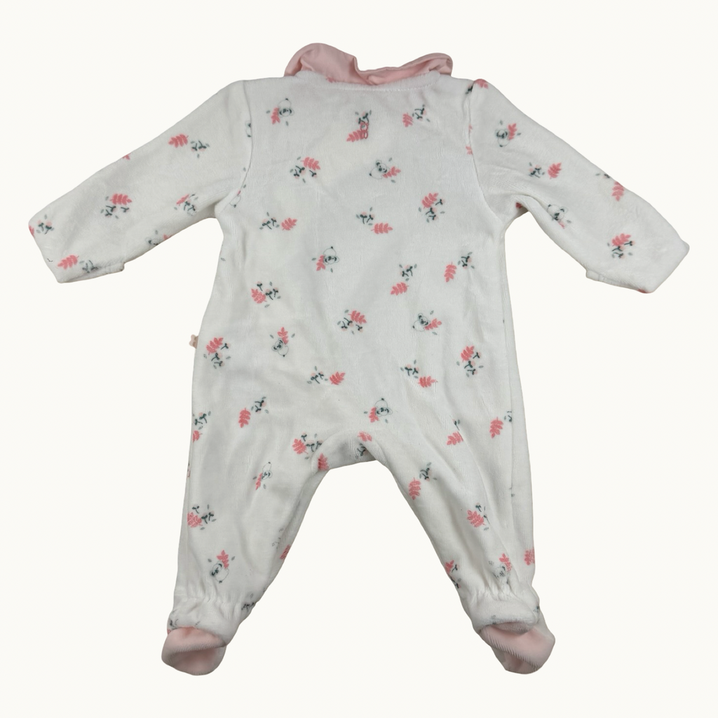Pyjama velours à col - Préma