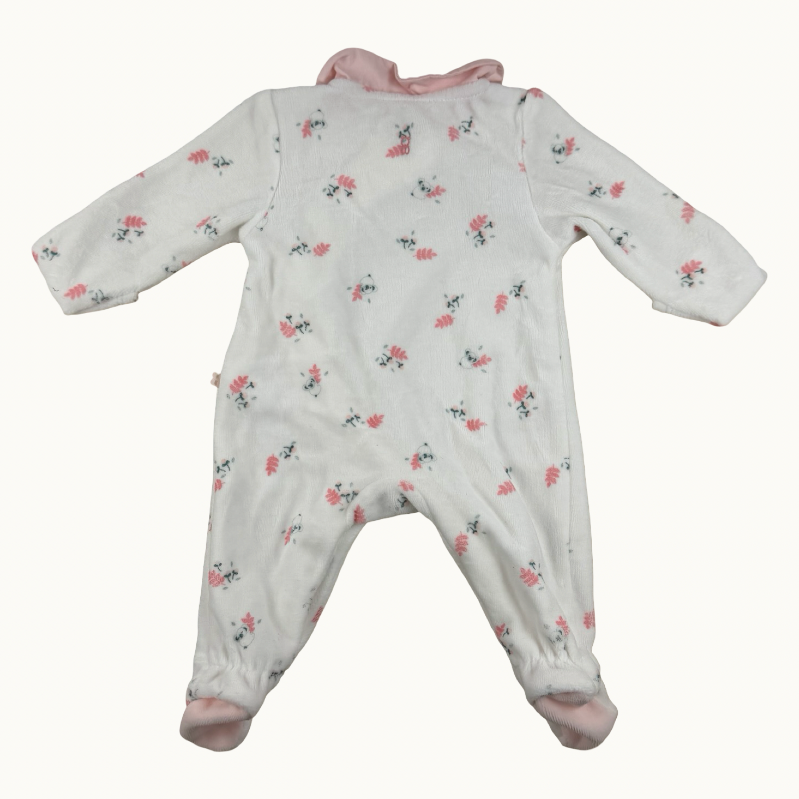 Pyjama velours à col - Préma