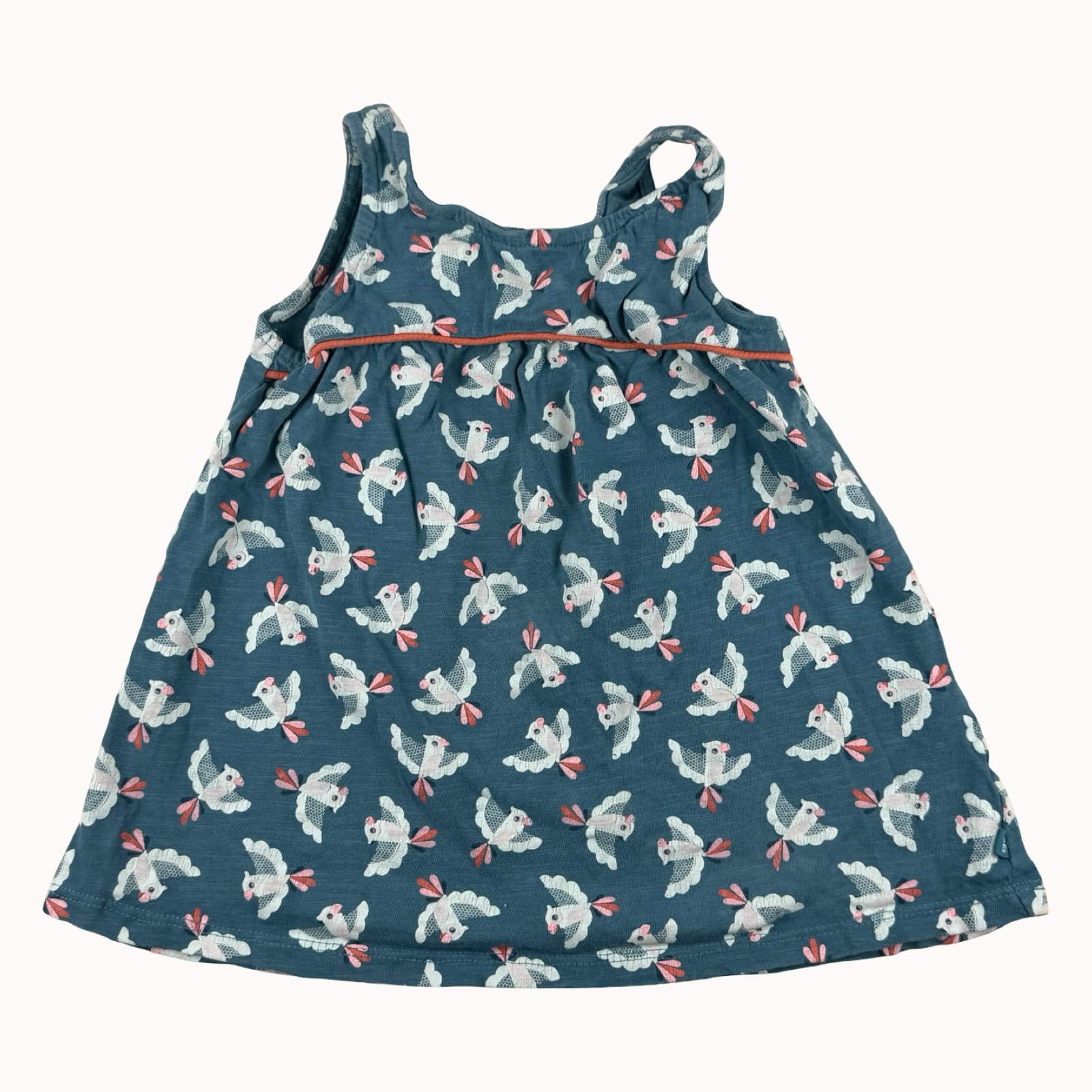 Robe d'été oiseaux - 12 mois