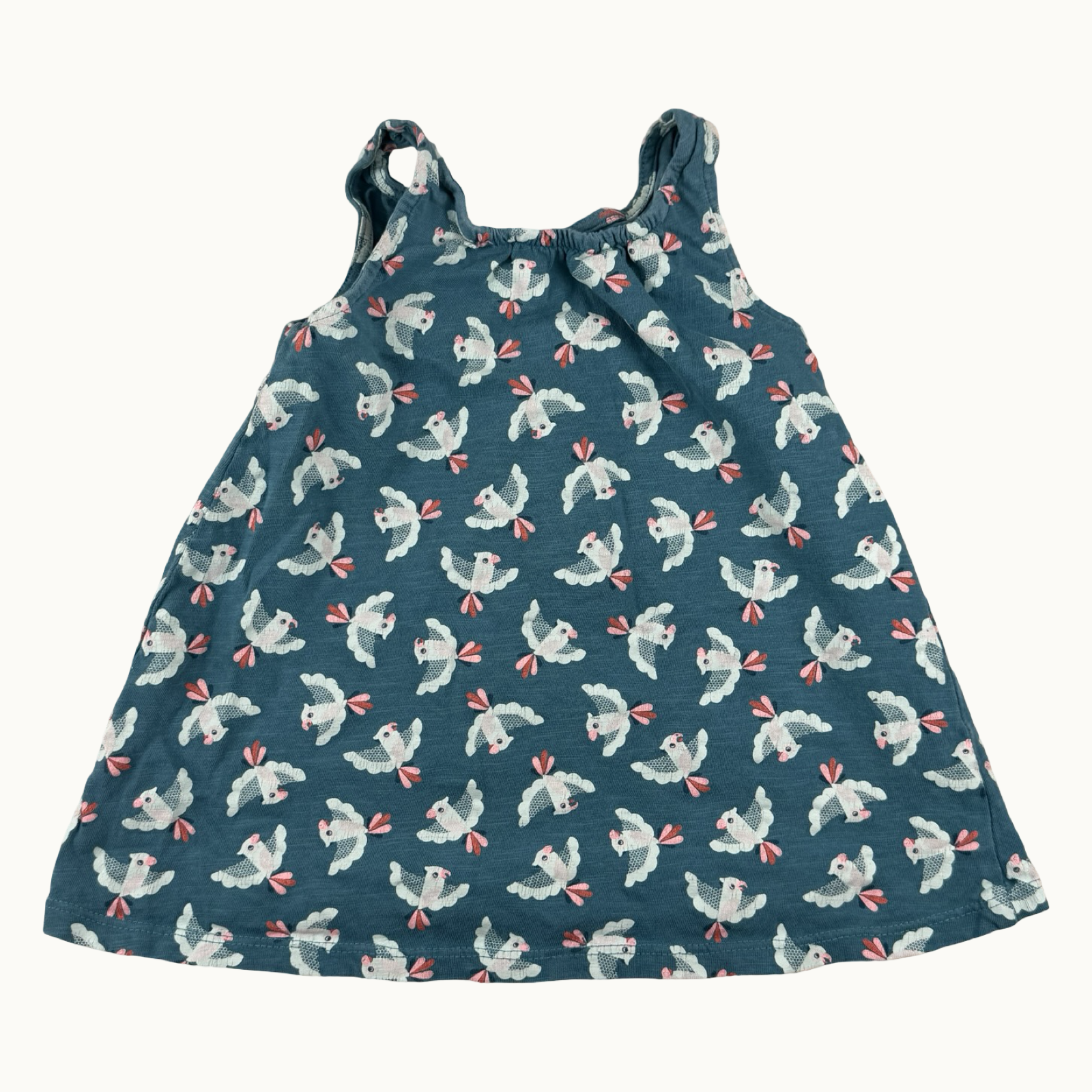 Robe d'été oiseaux - 12 mois